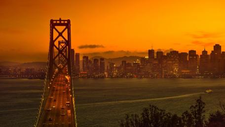 San Francisco–Oakland Bay Bridge wallpaper