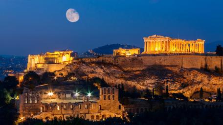Acropolis Hill, Athens wallpaper