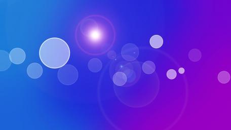 Ethereal Blue and Purple Bubbles Wallpaper wallpaper