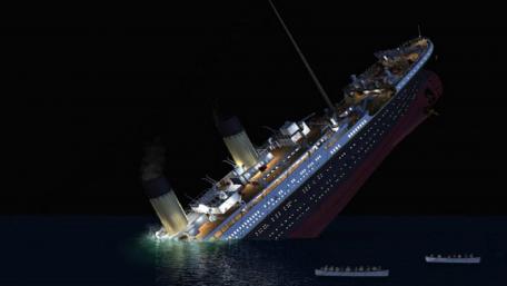 TITANIC before sink wallpaper