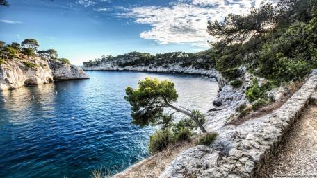 Capitainerie Port-Miou (France) wallpaper