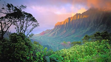 Nuʻuanu Valley, Oahu, Hawaii wallpaper