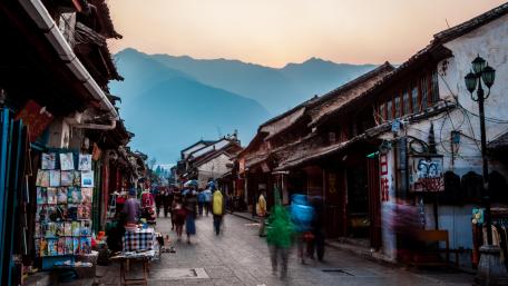 Dali ancient town (Yunnan, China) wallpaper