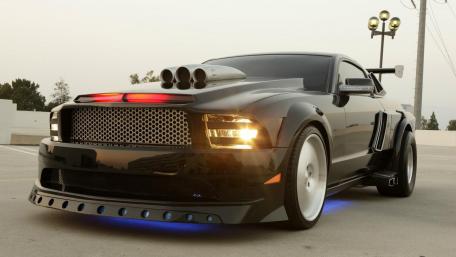Knight Rider Ford Mustang K.I.T.T. Car wallpaper