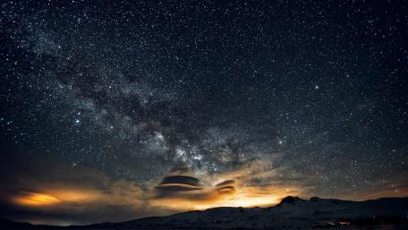 Starry heaven wallpaper