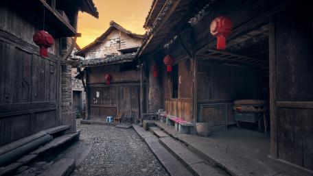 An old town - Ya'an wallpaper
