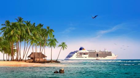 Tropical Cruise Paradise in 4K wallpaper