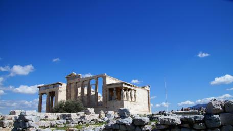 Erechtheum on Acropolis wallpaper