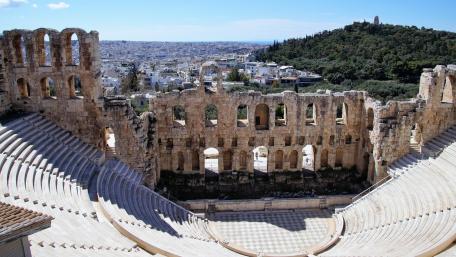 Odeon of Herodes Atticus (Acropolis, Athen) wallpaper
