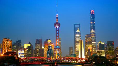 Waibaidu Bridge (Garden Bridge) wallpaper