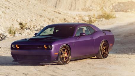 Matte Dodge Challenger SRT Hellcat wallpaper