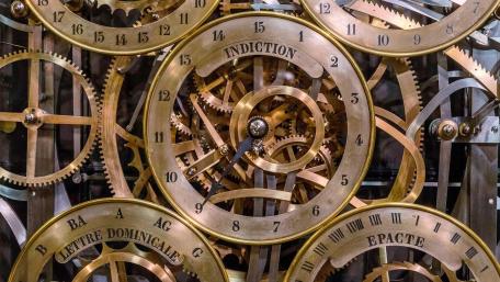 Strasbourg astronomical clock wallpaper