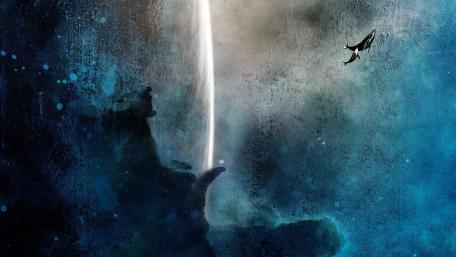 Whales - Fantasy art wallpaper