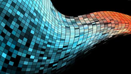 Square wave - Abstract wallpaper