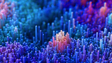 Heat Map Tilt-Shift Photography wallpaper