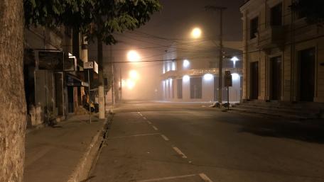 Foggy Night wallpaper