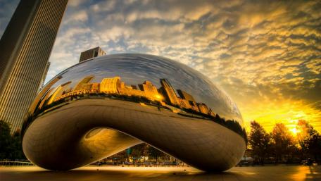 Chicago Bean wallpaper