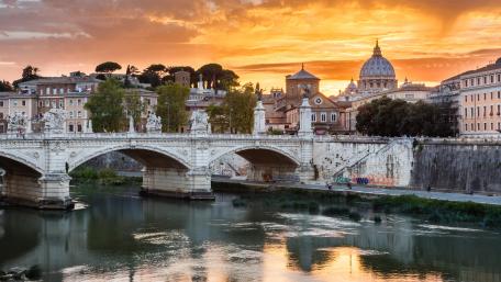 Ponte Vittorio Emanuele II wallpaper