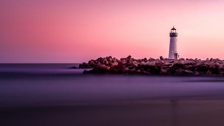 Santa Cruz Breakwater Lighthouse (Walton Lighthouse) wallpaper