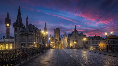 Saint Nicholas' Church (Ghent, Belgium) wallpaper