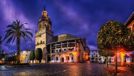 Church of Santa Maria la Mayor (Spain) wallpaper