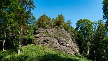 Majestic Wilderness Under a Clear Sky wallpaper