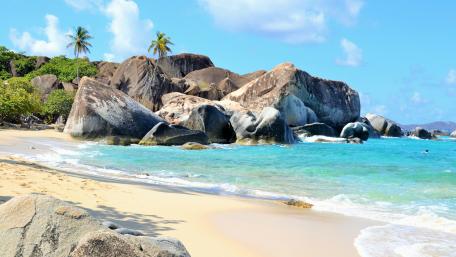 The Bath - British Virgin Islands wallpaper