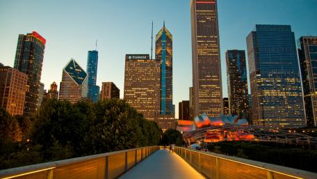 Nichols Bridgeway (Chicago) wallpaper