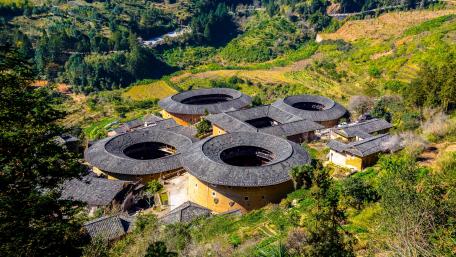 Tulou Houses wallpaper