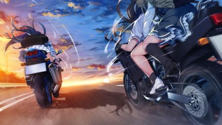 Motorcycle racing wallpaper