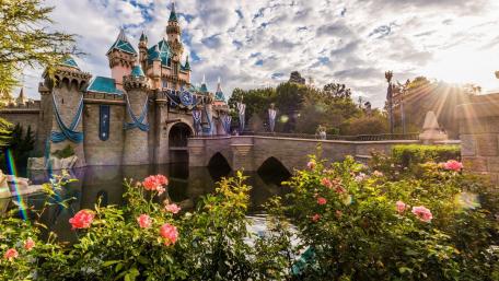 Sleeping Beauty Castle wallpaper