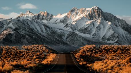 Mountain pass wallpaper