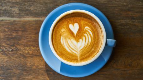 Cappuccino art wallpaper