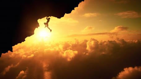 Extreme Climbing wallpaper
