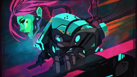Cyberpunk girl wallpaper