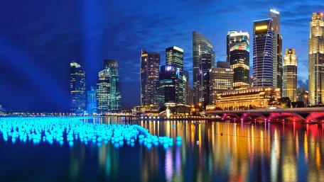 Marina Bay, Singapore wallpaper