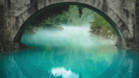 Under the bridge wallpaper