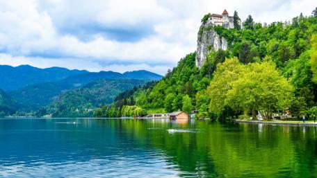 The Bled Castle wallpaper