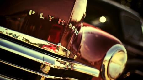 Classic Plymouth Car in Stunning Detail wallpaper