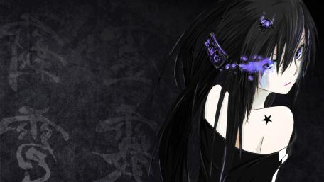 Ethereal Maiden in Shadow wallpaper
