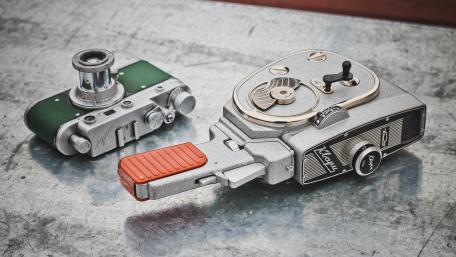 Vintage Camera Collection in 4K Quality wallpaper