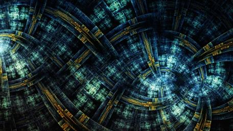 Cross-links abstract wallpaper