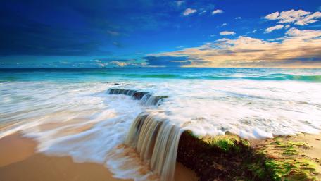 Tropical ocean wallpaper