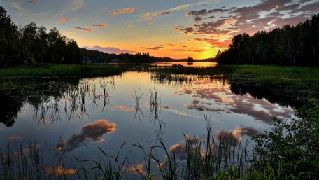 Quebec landscape wallpaper