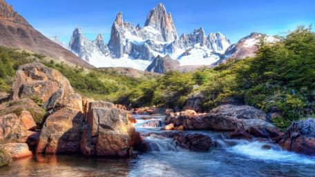 Monte Fitz Roy (Los Glaciares National Park) wallpaper
