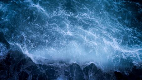Sea foam wallpaper