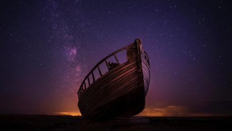 Boatwreck wallpaper