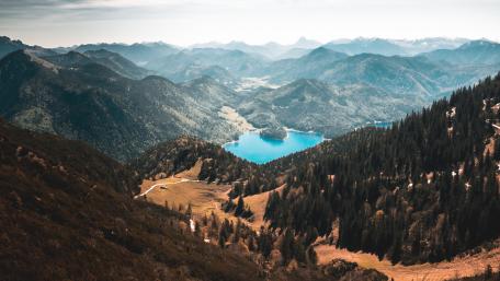 Walchensee (Lake Walchen) wallpaper