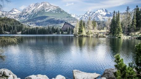 Strbske Pleso Lake wallpaper