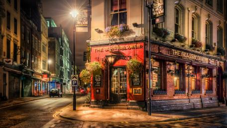 The Glassblower pub in London wallpaper